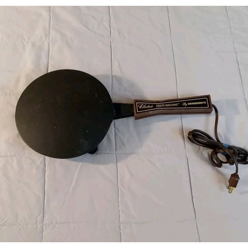 Vintage‎ Grandinetti Electric Crepe Maker Machine